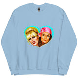 Debut garment mockup | I Don’t do Casual Darling (Sweater) | Light Blue