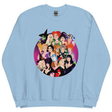 Debut garment mockup | Witch Coven (Sweater) | Light Blue
