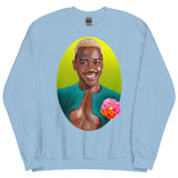 Debut garment mockup | Radiant Doc (Sweater) | Light Blue