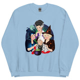 Debut garment mockup | Picture It: Salem, 1692 (Sweater) | Light Blue