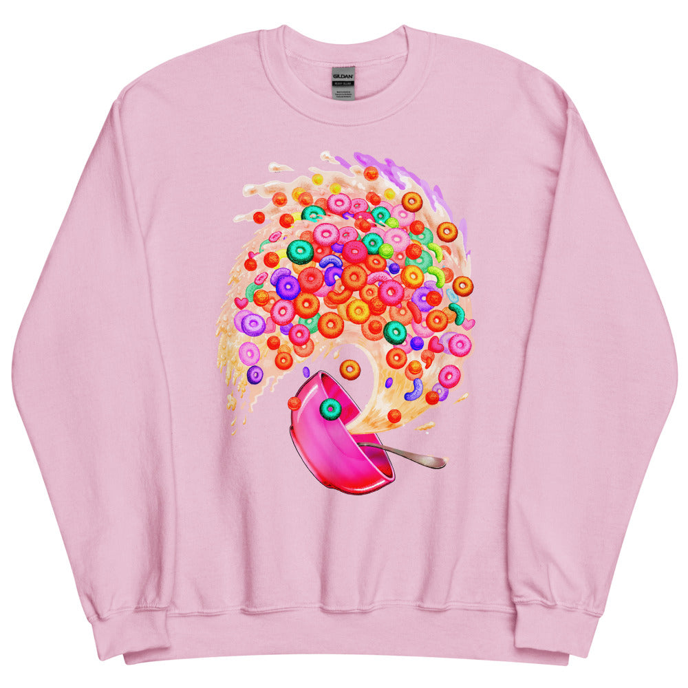 Breakfast of Champions (Sweater) - Light Pink