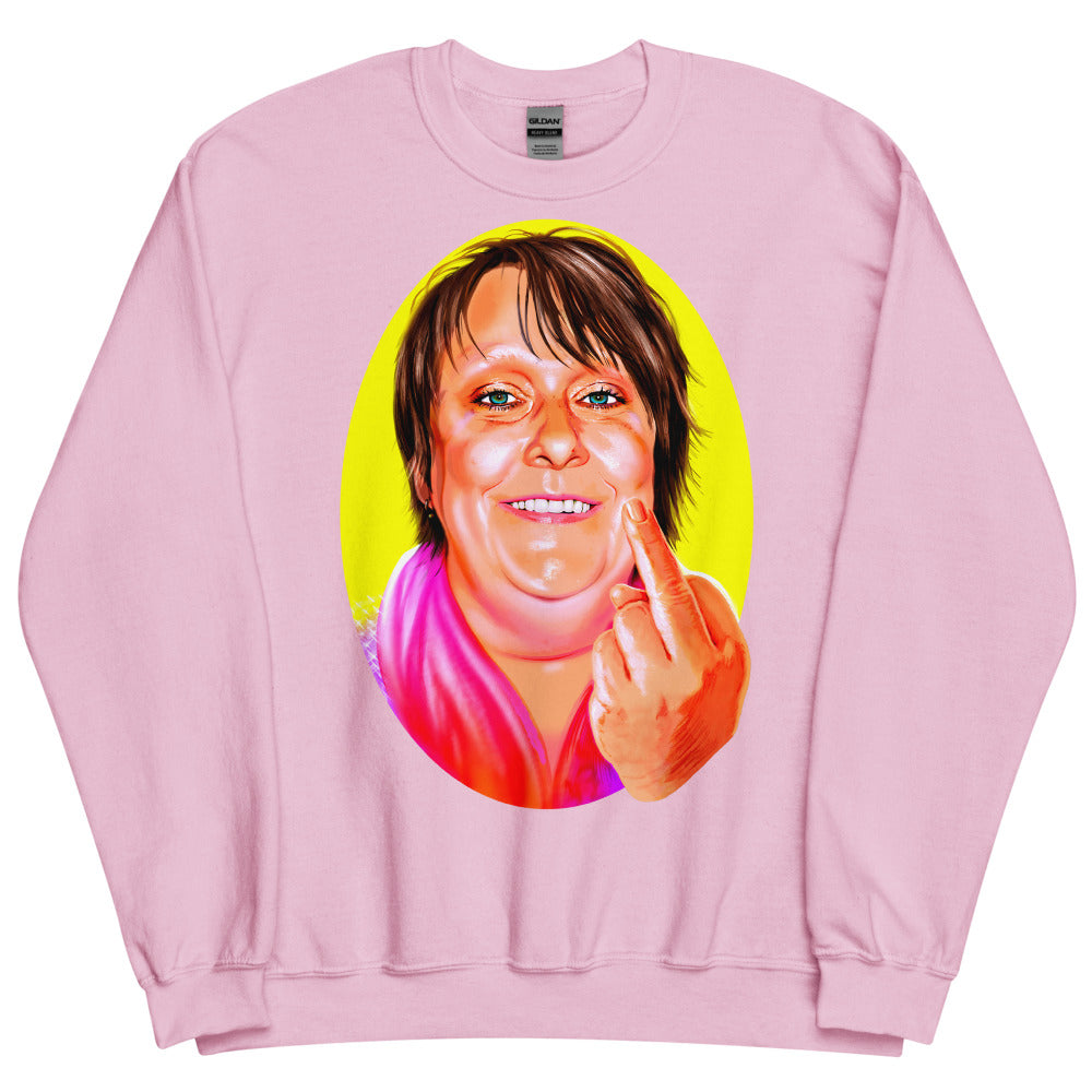Debut garment mockup | Polite Society Approved (Sweater) | Light Pink