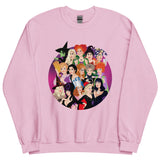 Debut garment mockup | Witch Coven (Sweater) | Light Pink