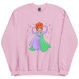 Debut garment mockup | Hello Derwood (Sweater) | Light Pink
