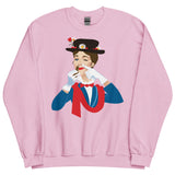 Debut garment mockup | Mary Poppers (Sweater) | Light Pink