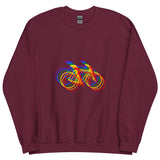 Village Bicycle (Sweater) - Maroon