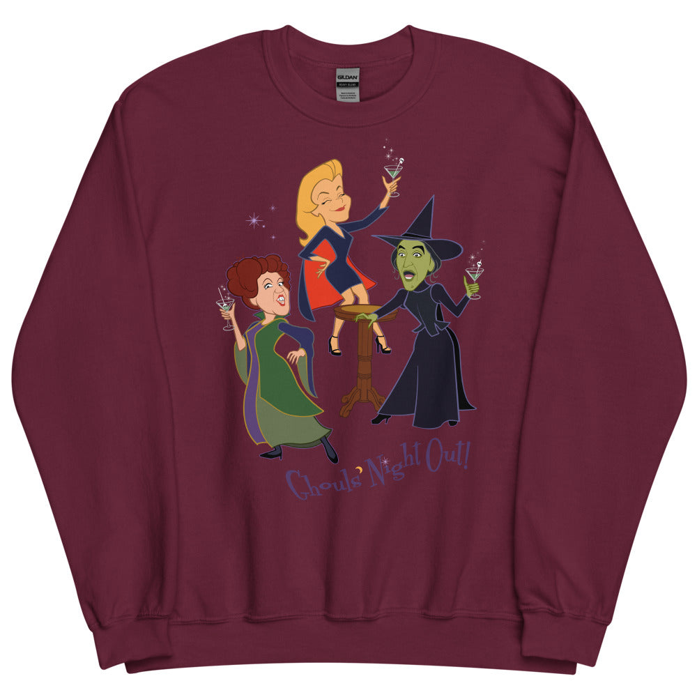 Ghouls Night Out (Sweater) - Maroon