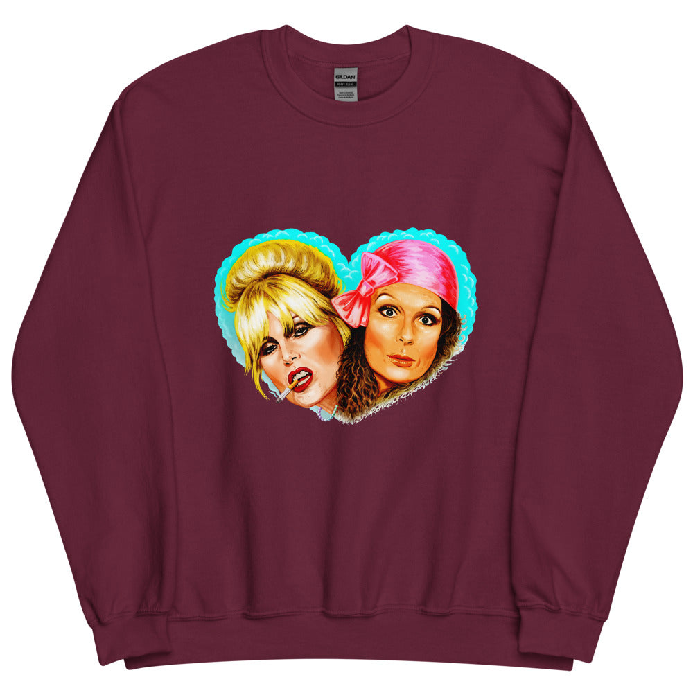 Debut garment mockup | I Don’t do Casual Darling (Sweater) | Maroon