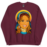 Debut garment mockup | Mother of Eternal High Notes (Sweater) | Maroon