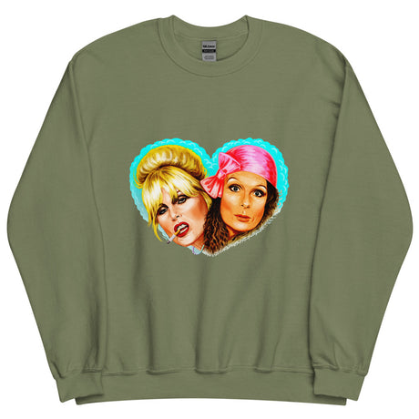 Debut garment mockup | I Don’t do Casual Darling (Sweater) | Military Green