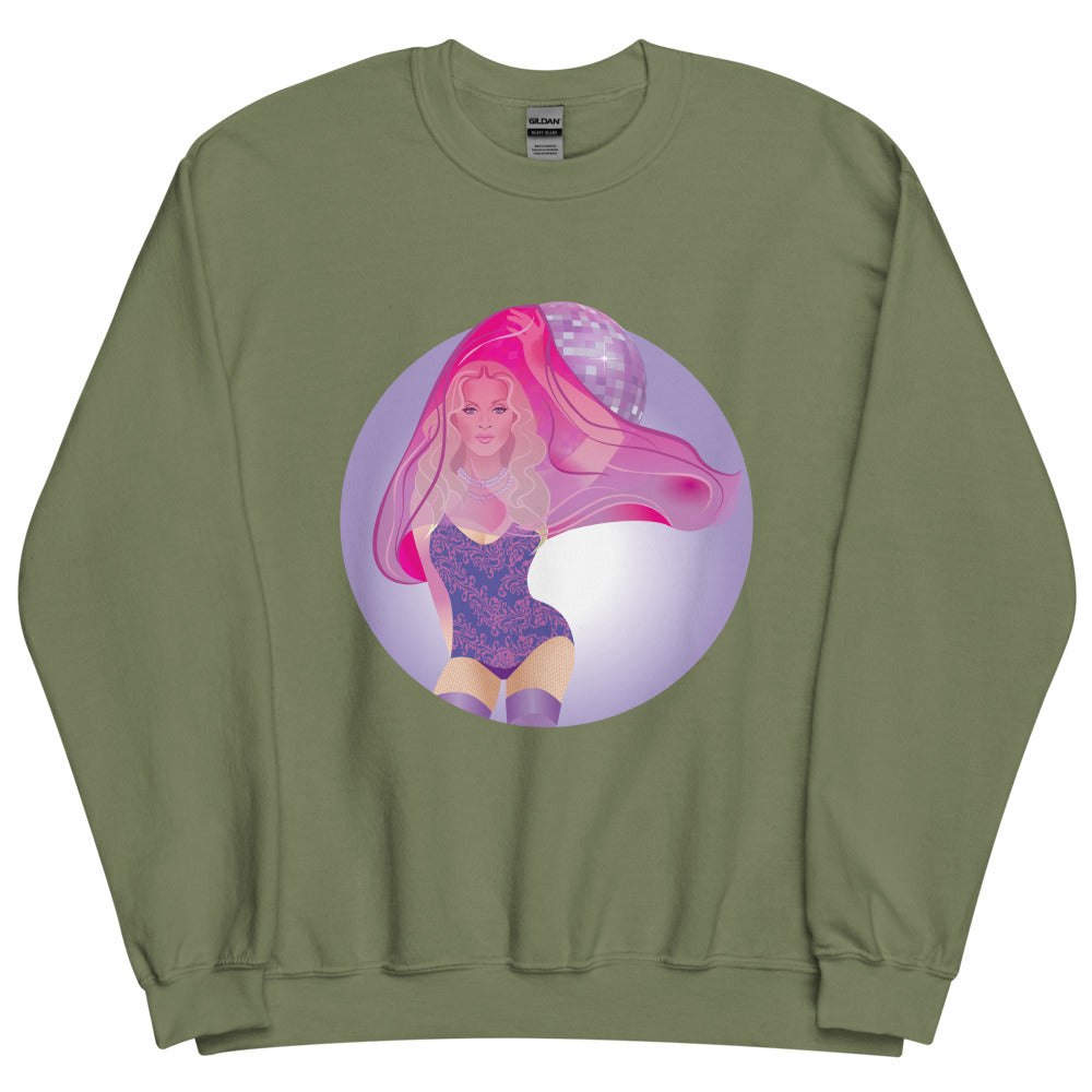 Debut garment mockup | Mother (Sweater) | Military Green