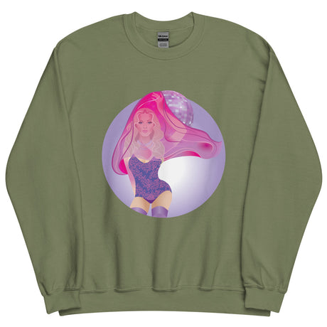 Debut garment mockup | Mother (Sweater) | Military Green