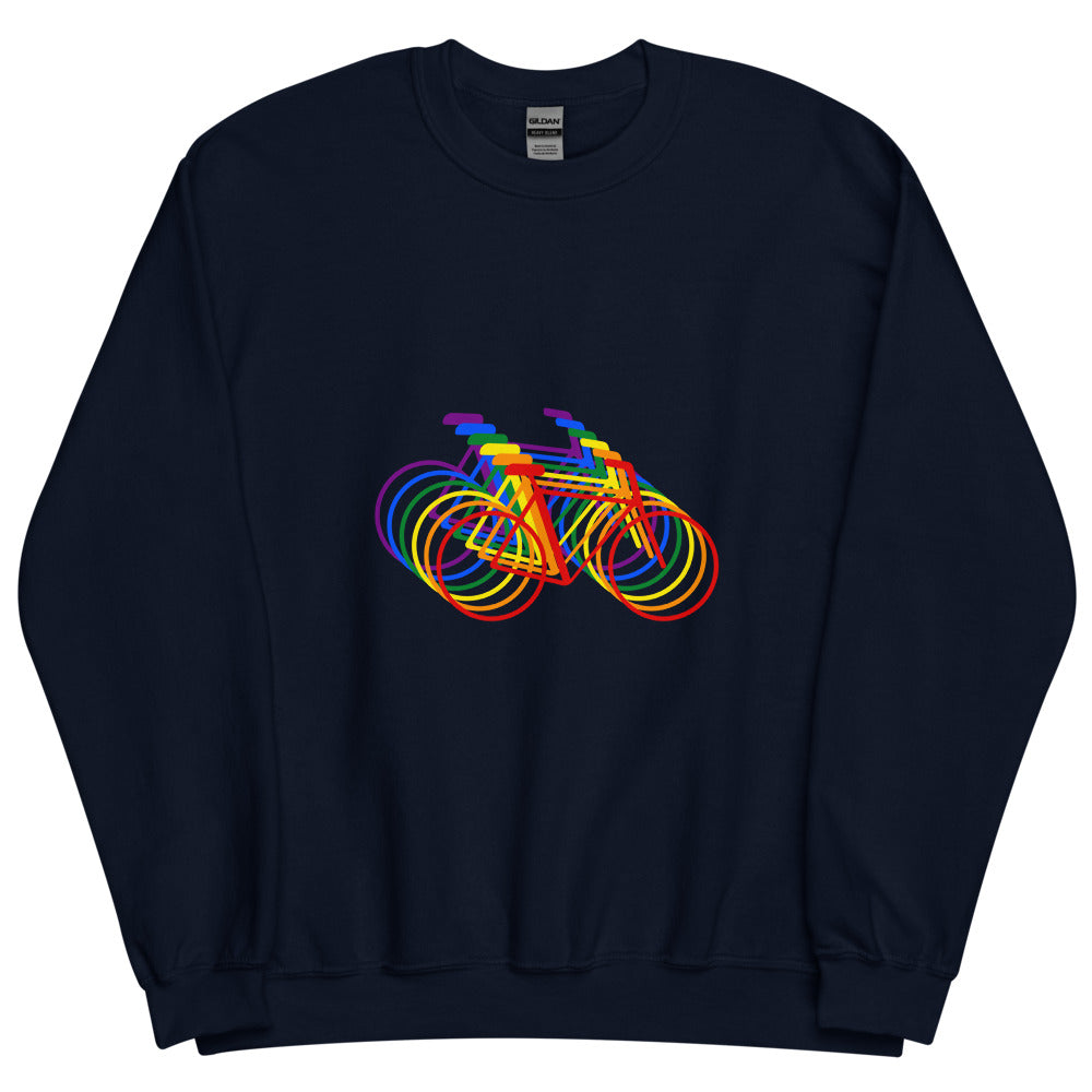 Village Bicycle (Sweater) - Navy