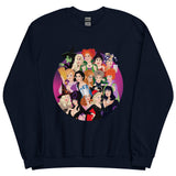 Debut garment mockup | Witch Coven (Sweater) | Navy