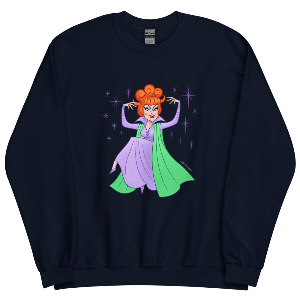 Debut garment mockup | Hello Derwood (Sweater) | Navy