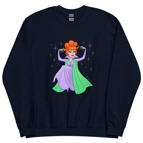 Debut garment mockup | Hello Derwood (Sweater) | Navy
