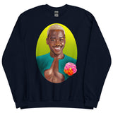 Debut garment mockup | Radiant Doc (Sweater) | Navy