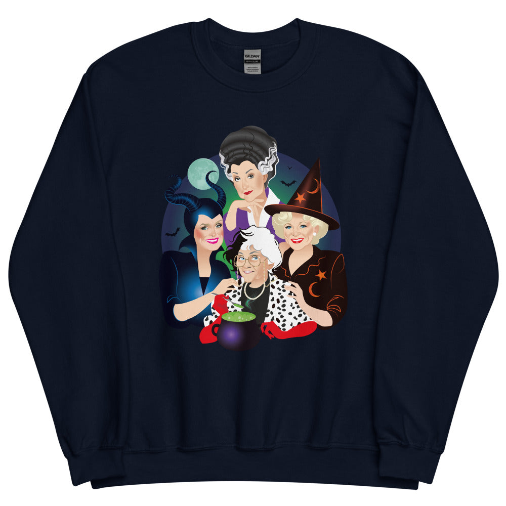 Debut garment mockup | Picture It: Salem, 1692 (Sweater) | Navy
