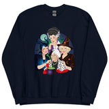 Debut garment mockup | Picture It: Salem, 1692 (Sweater) | Navy