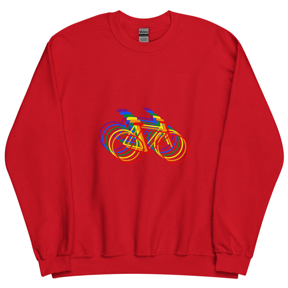 Village Bicycle (Sweater) - Red