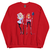 Debut garment mockup | Dead Gorgeous (Sweater) | Red