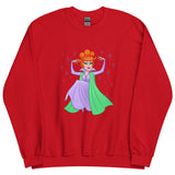 Debut garment mockup | Hello Derwood (Sweater) | Red