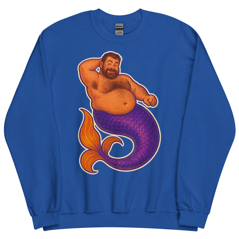 Mer-Grrr (Sweater) - Royal