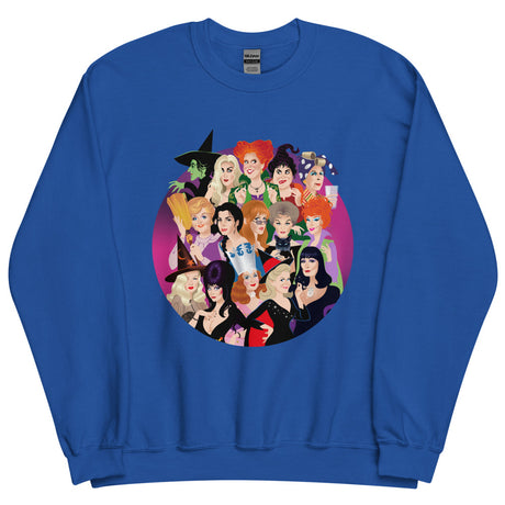 Debut garment mockup | Witch Coven (Sweater) | Royal