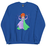 Debut garment mockup | Hello Derwood (Sweater) | Royal