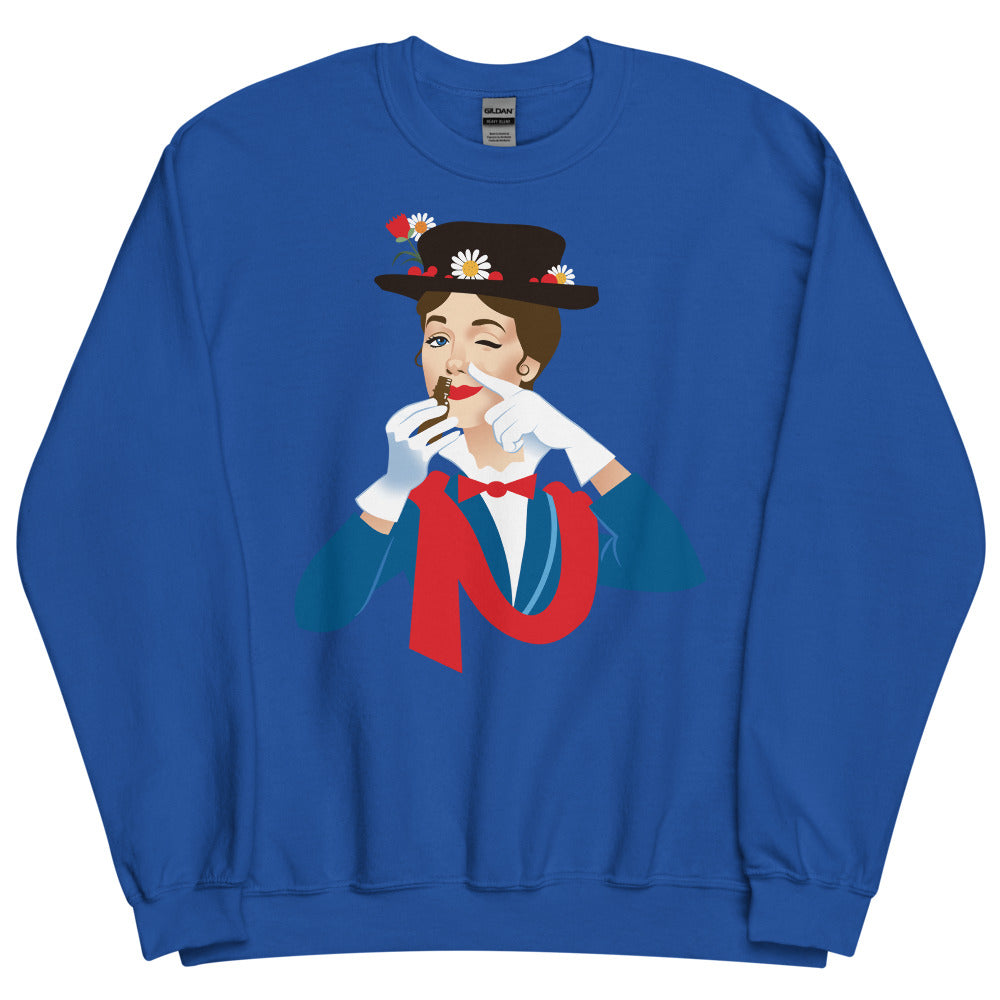 Debut garment mockup | Mary Poppers (Sweater) | Royal