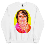 Debut garment mockup | Polite Society Approved (Sweater) | White