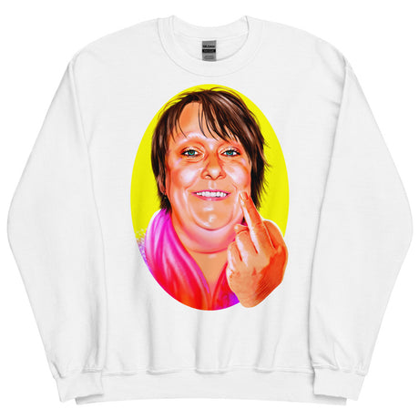 Debut garment mockup | Polite Society Approved (Sweater) | White