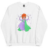 Debut garment mockup | Hello Derwood (Sweater) | White