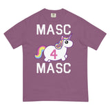 Debut garment mockup | MASC4MASC (Boxy Tee) | Berry