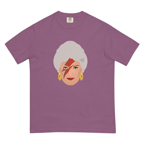 Debut garment mockup | Zbowie (Boxy Tee) | Berry