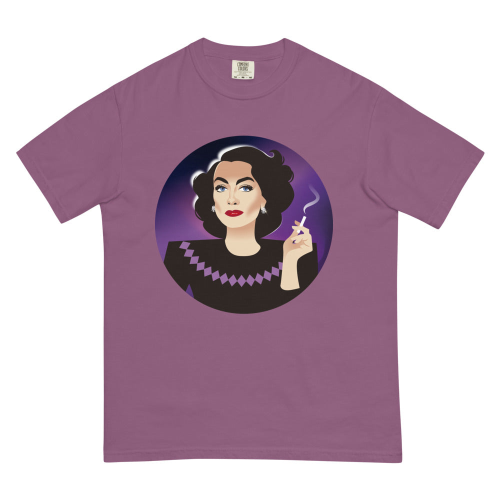 Debut garment mockup | Not Impressed (Boxy Tee) | Berry