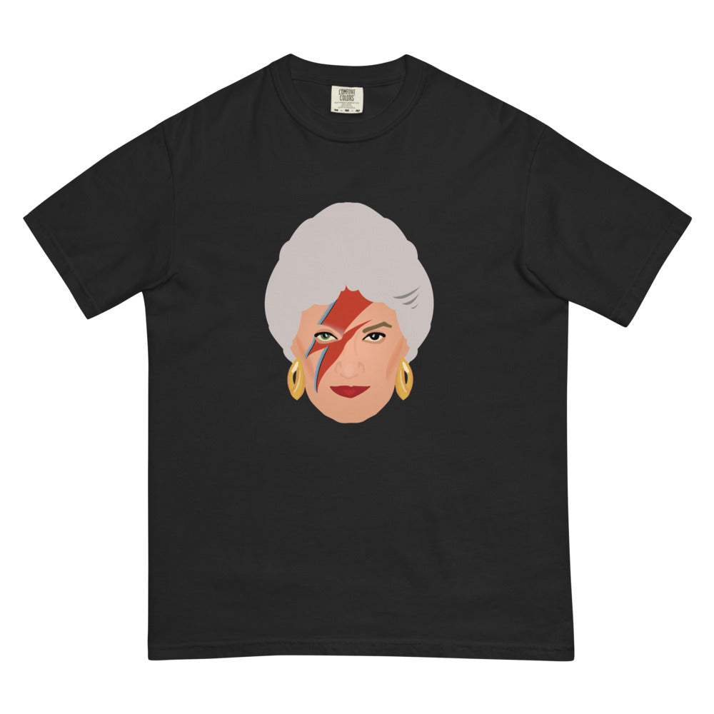 Debut garment mockup | Zbowie (Boxy Tee) | Black