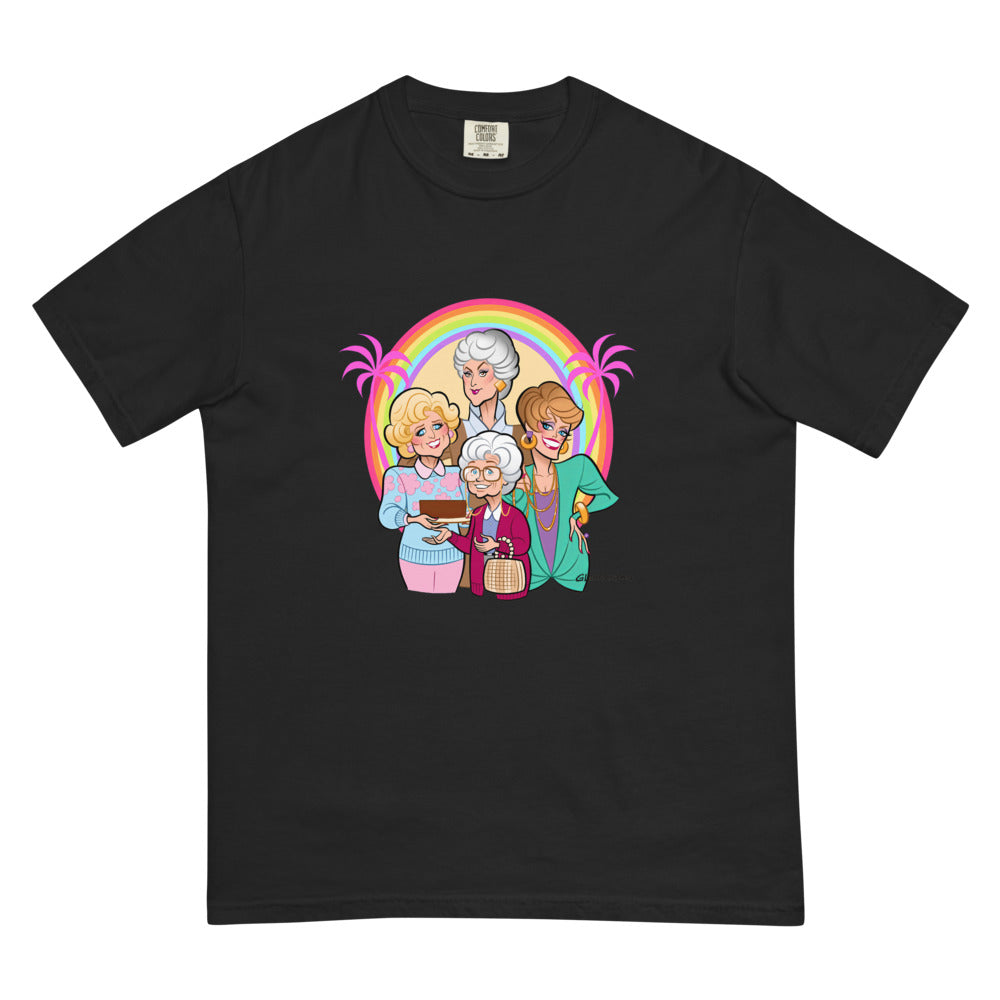 Debut garment mockup | Miami is Proud (Boxy Tee) | Black
