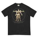 Debut garment mockup | The Divine Jazz Hands (Boxy Tee) | Black