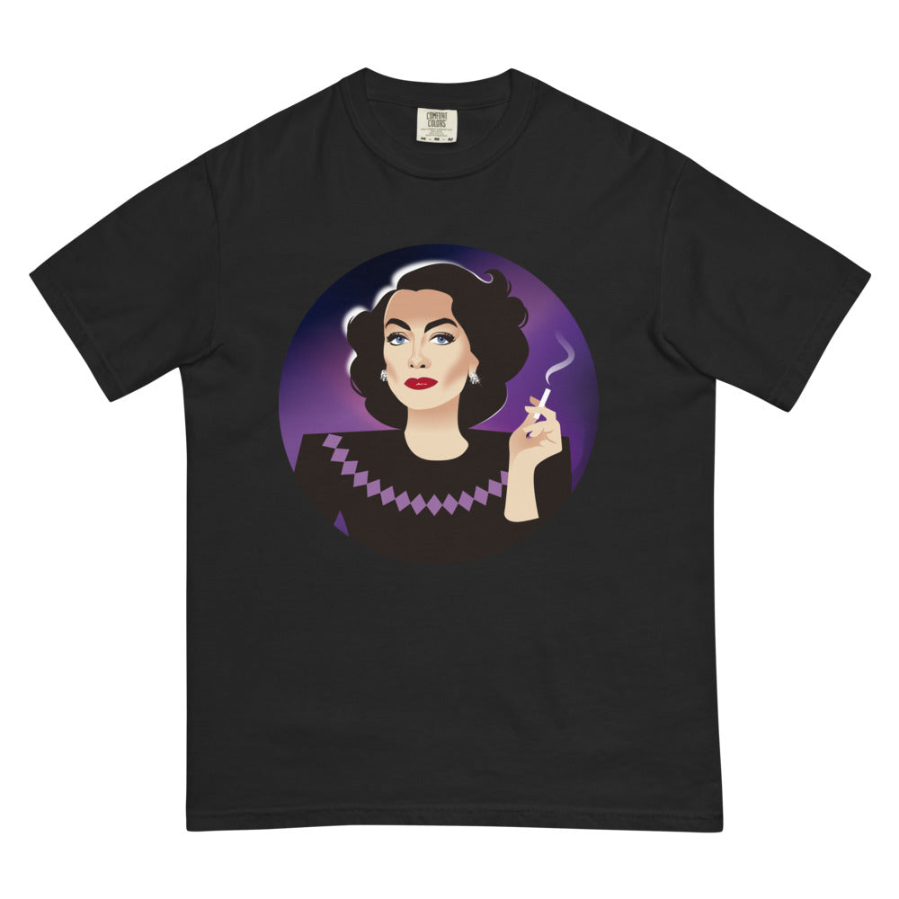 Debut garment mockup | Not Impressed (Boxy Tee) | Black