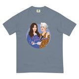 Debut garment mockup | Cerulean (Boxy Tee) | Blue Jean
