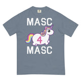 Debut garment mockup | MASC4MASC (Boxy Tee) | Blue Jean