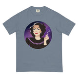 Debut garment mockup | Not Impressed (Boxy Tee) | Blue Jean