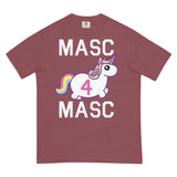 Debut garment mockup | MASC4MASC (Boxy Tee) | Brick