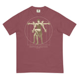 Debut garment mockup | The Divine Jazz Hands (Boxy Tee) | Brick