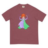 Debut garment mockup | Hello Derwood (Boxy Tee) | Brick