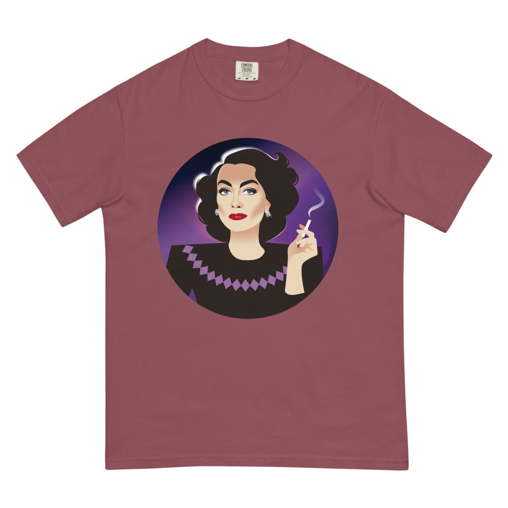 Debut garment mockup | Not Impressed (Boxy Tee) | Brick