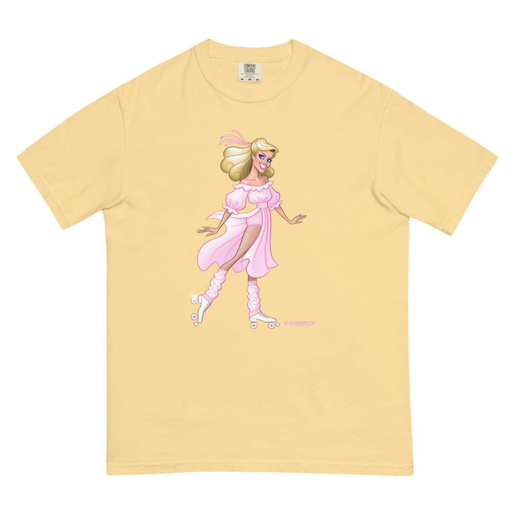 Debut garment mockup | Xanadid (Boxy Tee) | Butter
