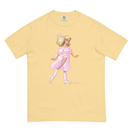 Debut garment mockup | Xanadid (Boxy Tee) | Butter