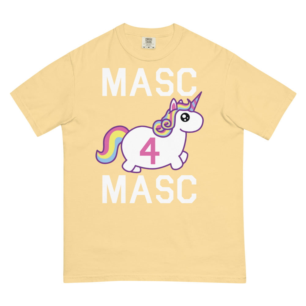 Debut garment mockup | MASC4MASC (Boxy Tee) | Butter